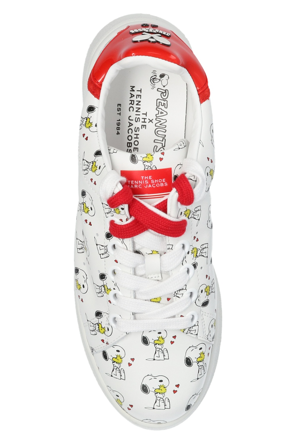 Marc jacobs best sale peanuts sneakers